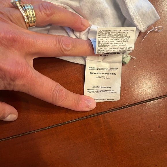 Men Off White designer shirts size Large - Picture 2 of 16